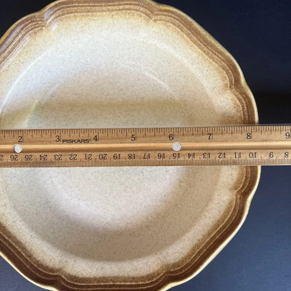 VTG Mikasa Whole Wheat E8000 Soup Salad Bowls 8.25